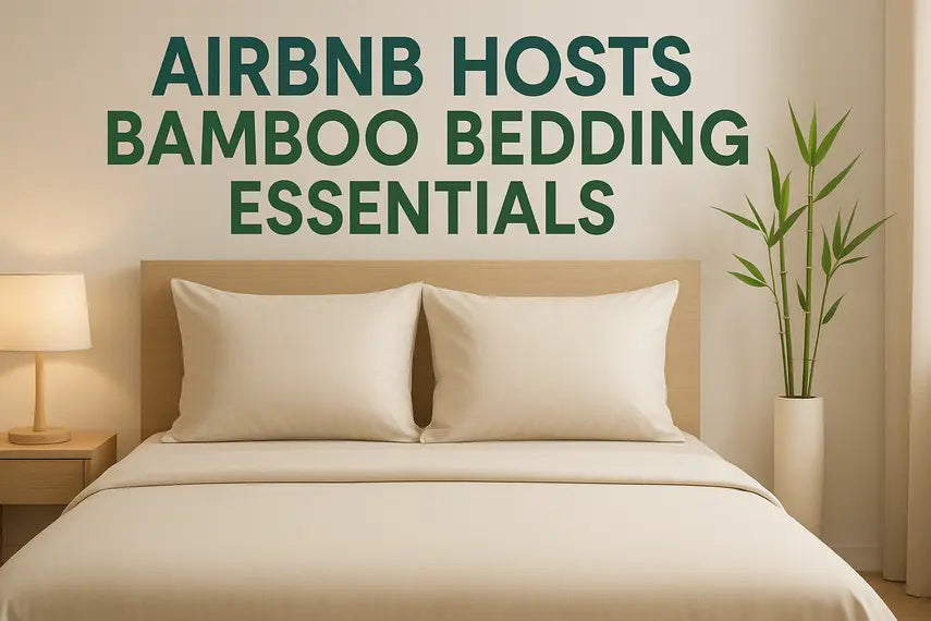 airbnb hosts bedding supplies bamboo sheets pillows toppers and protectors