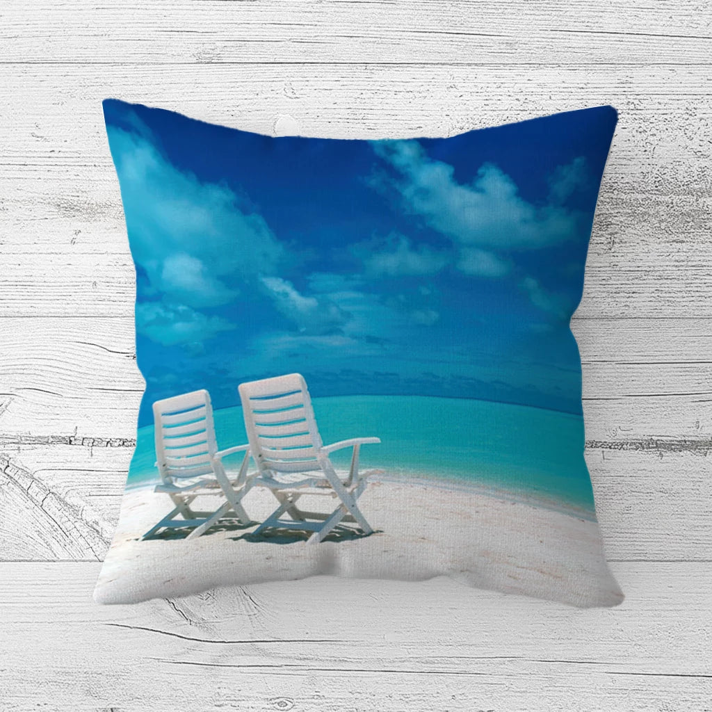 Massage Pillow with Vibration| Bamboo Fabric: USB & Battery Powered