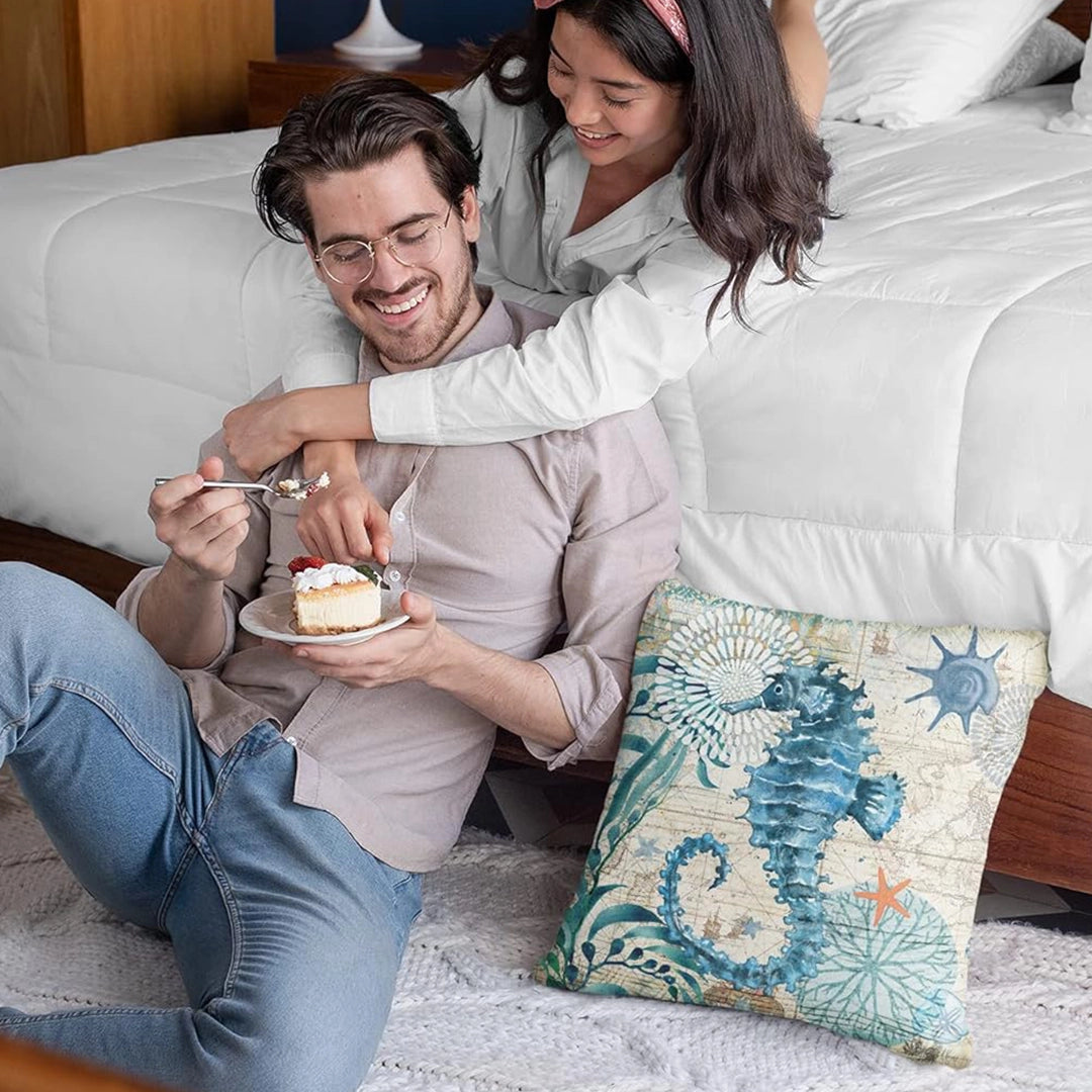 Massage Pillow - Bamboo Fabric, Battery Powered & USB Connected