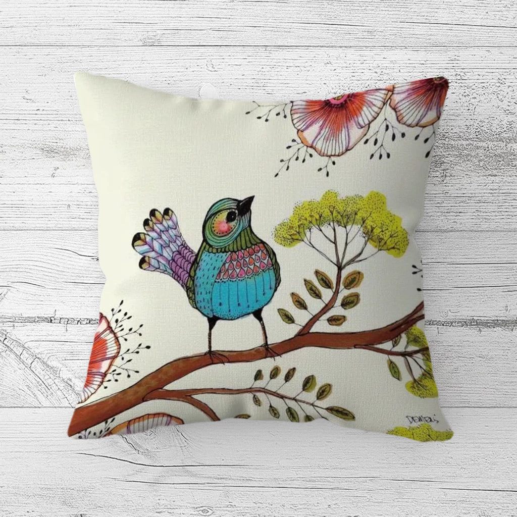 Massage Pillow with Vibration| Bamboo Fabric: USB & Battery Powered