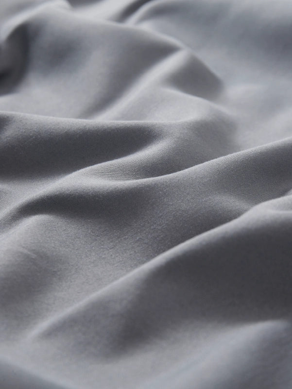 Grey Bamboo Pillow Cases Sets - Wrinkle-Free Pillowcase for Bamboo Comfort