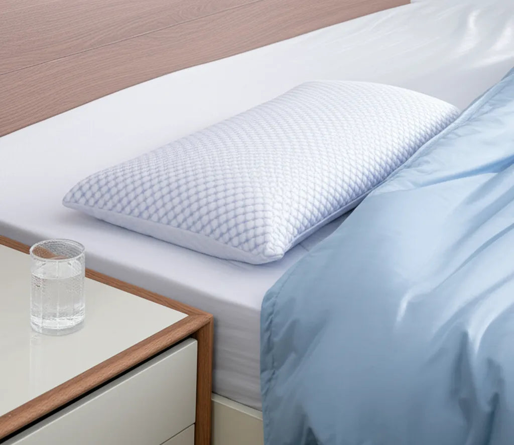 Cold Pillow Bamboo - Best Night Ice Pillow for Comfortable Sleep