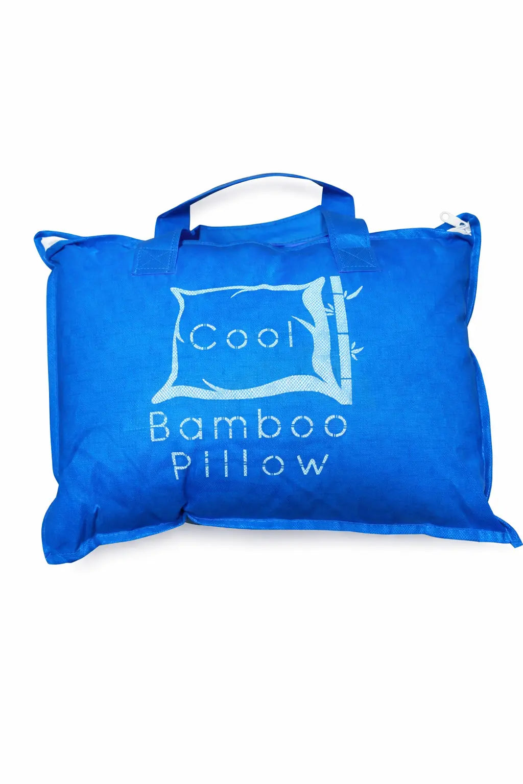 Ergonomic Bamboo Memory Foam Lumbar Support Pillow with Carrying Bag