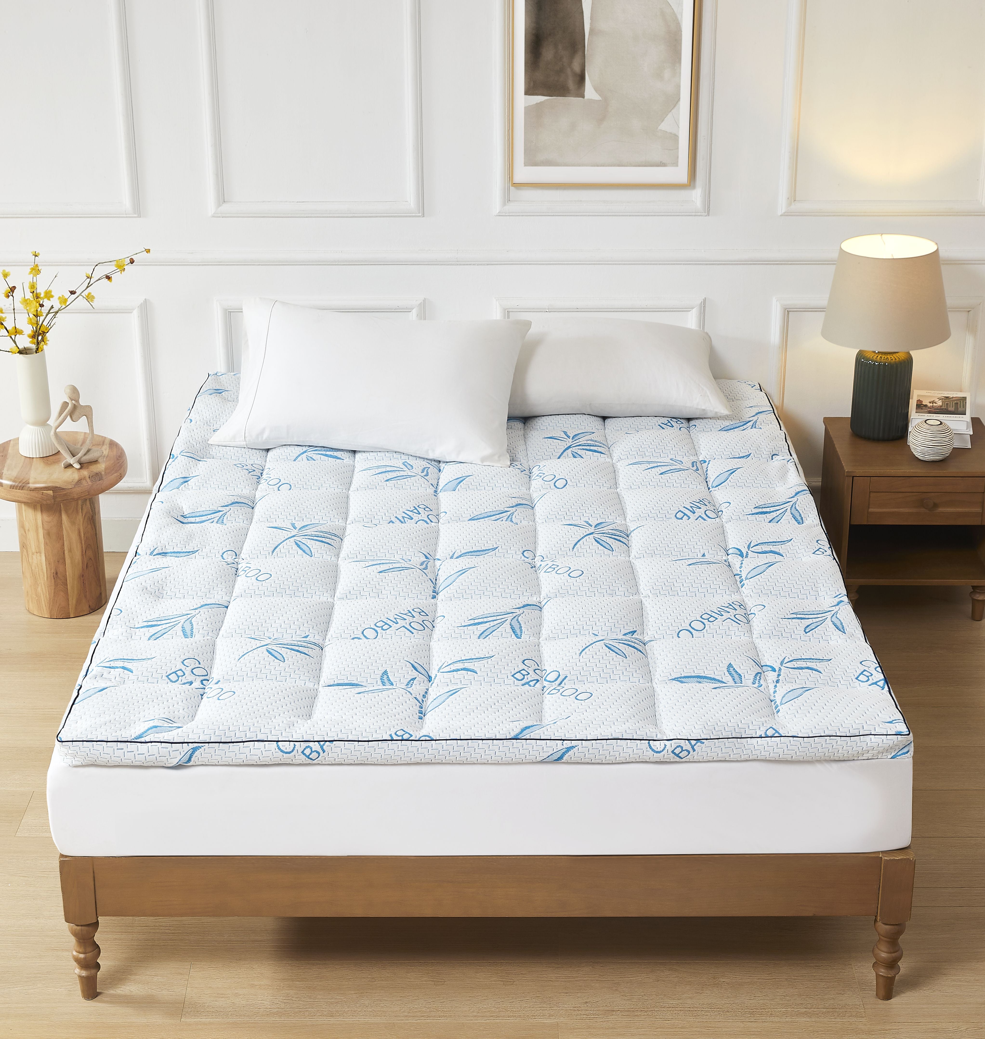 bamboo-king-mattress-topper-breathable-fabric-with-deep-pocket-fit-coolbamboostore