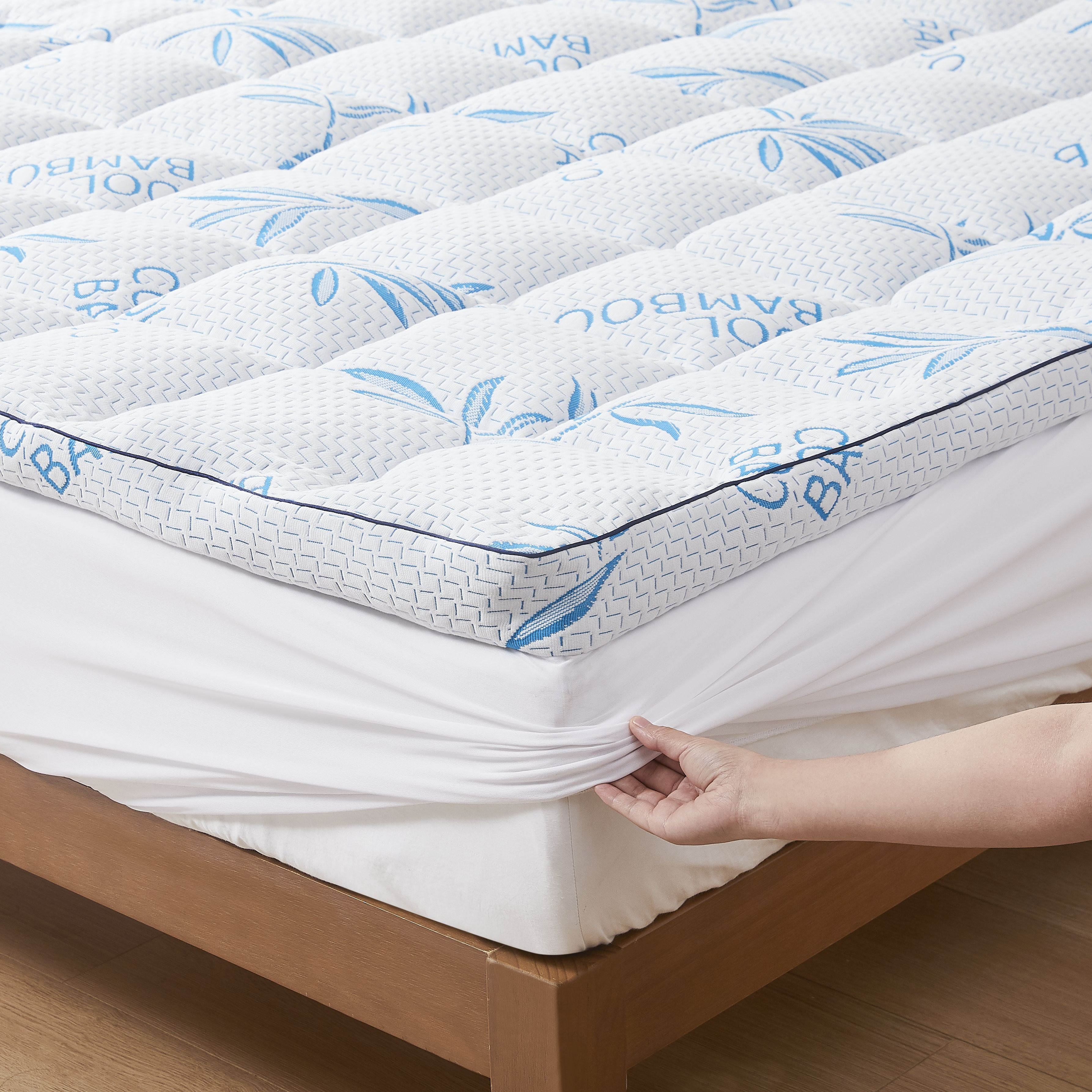bamboo-mattress-topper-cooling-and-breathable-quilted-comfort-coolbamboostore