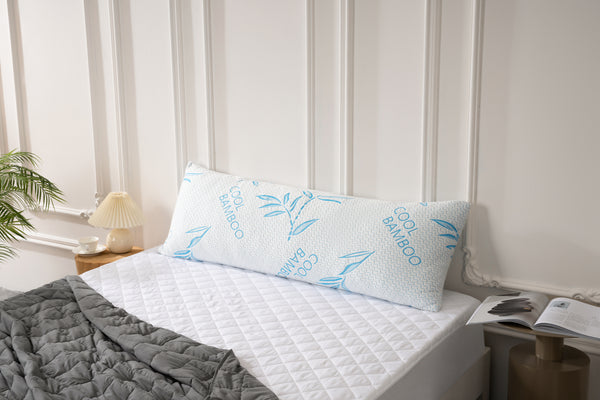 Bamboo Pillow For Bed - Cool Bamboo Sleeping Pillow