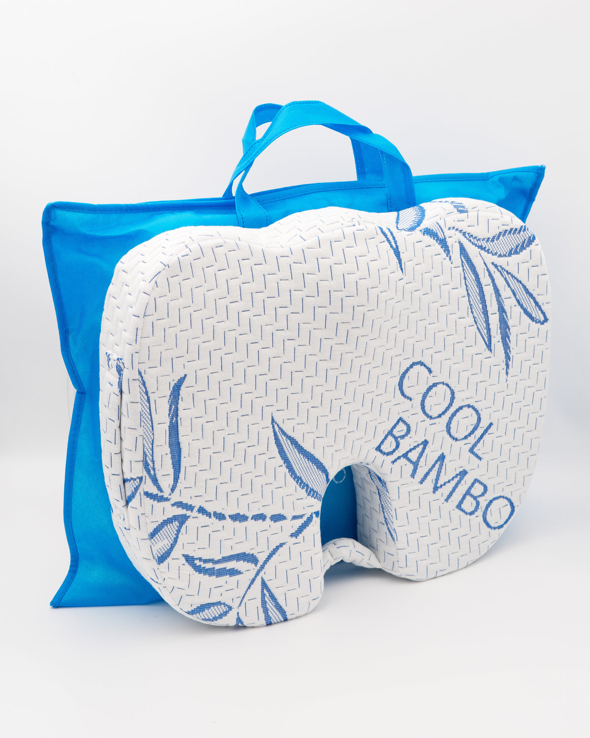 Cool Bamboo seat cushion with its bag