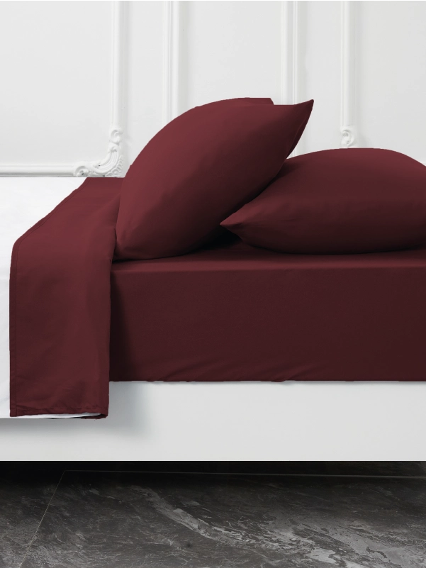 burgundy-bamboo-pillow-cases-hypoallergenic-soft-comfort-coolbamboostore