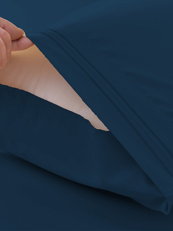cobalt-blue-bamboo-sheets-pattern-queen-size-hypoallergenic-coolbamboostore