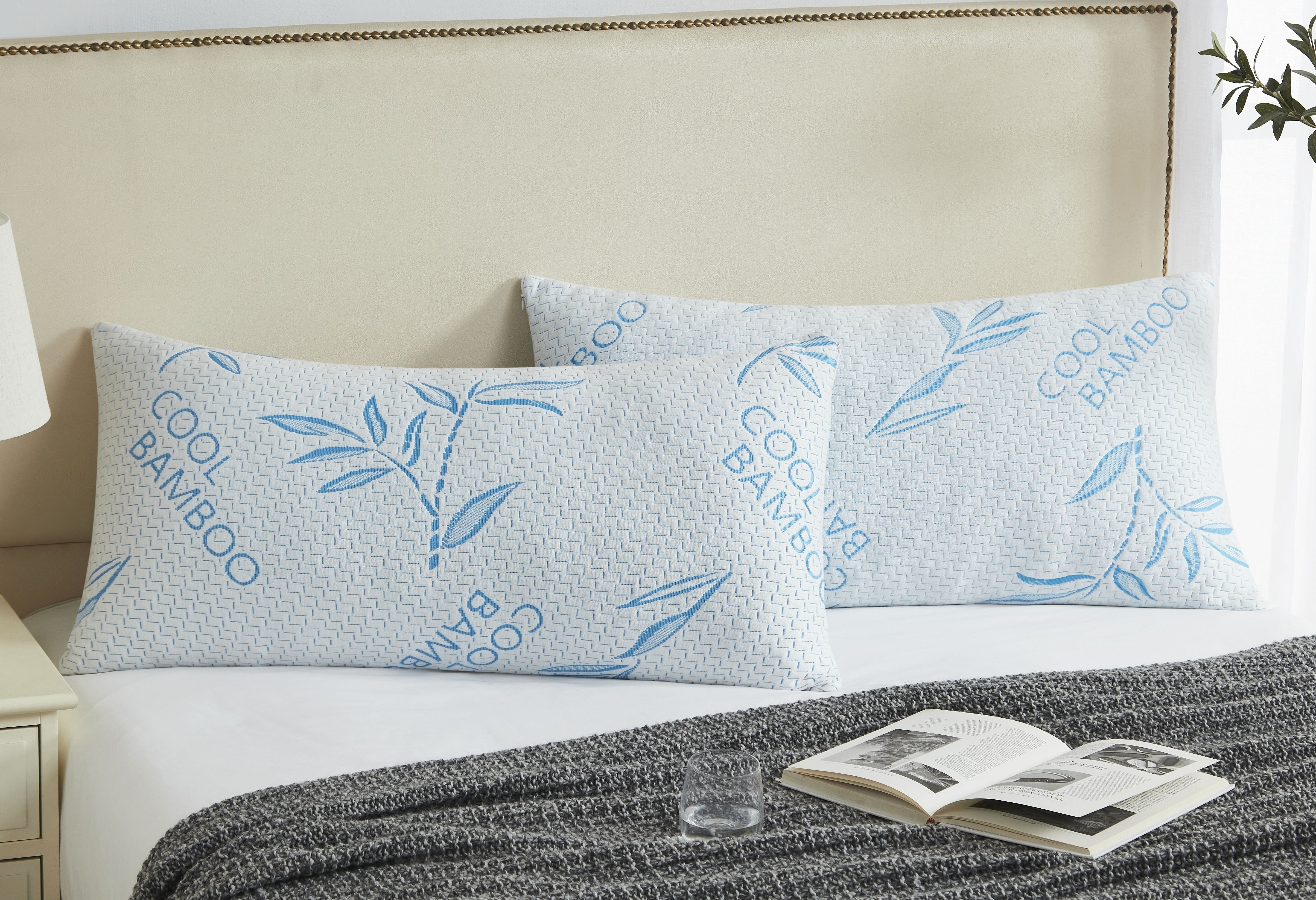 comfortable-bamboo-pillow-bed-hypoallergenic-breathable-coolbamboostore