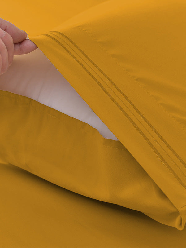 cool-and-soft-gold-bamboo-bed-sheets-deep-pocket-coolbamboostore