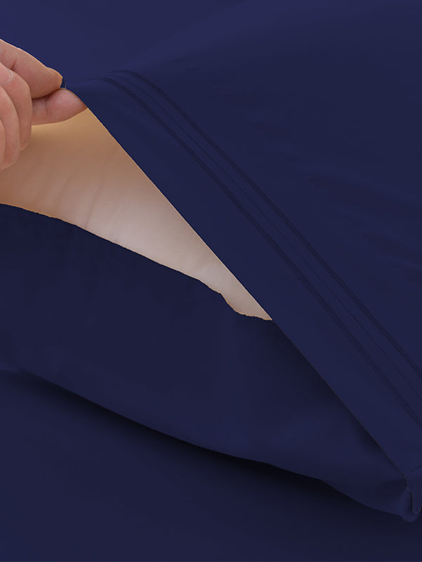cool-and-soft-navy-blue-bamboo-bed-sheets-deep-pocket-coolbamboostore