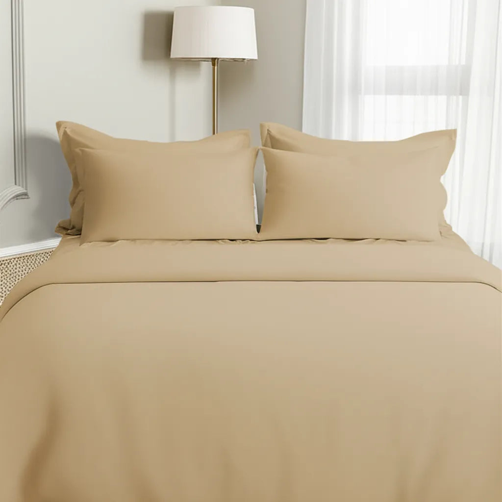 Beiges Bed Sheets, Bamboo - Cool Bamboo King & Queen Best Color for Bed Sheet