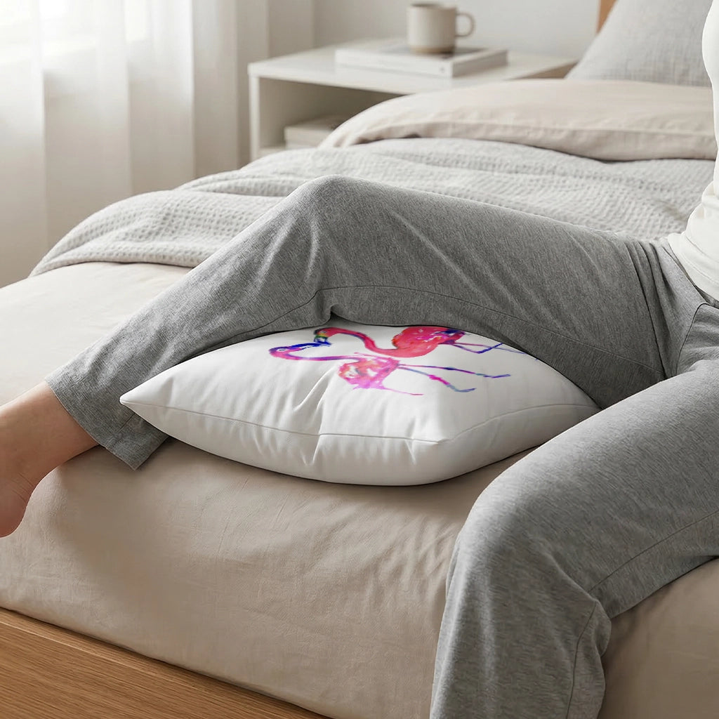 Massage Pillow with Vibration| Bamboo Fabric: USB & Battery Powered