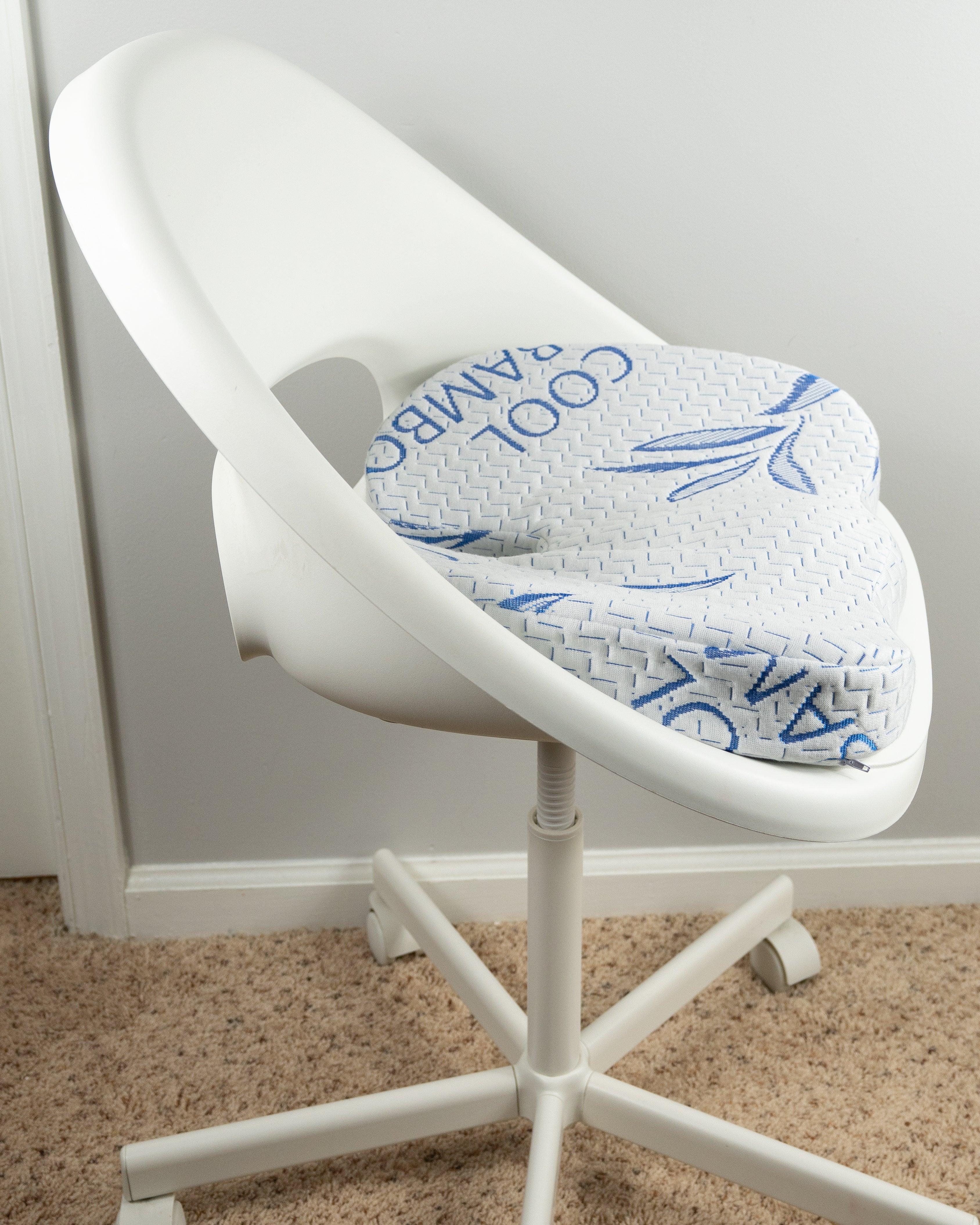 Memory Foam Bamboo Seat Cover Cooling Chair Cushion