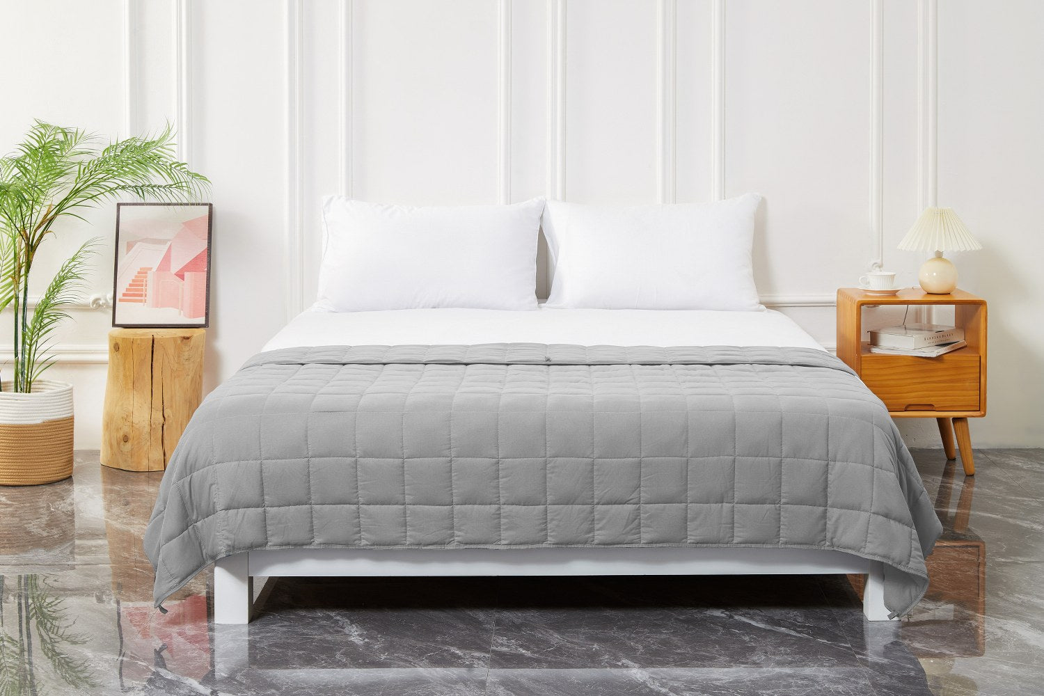 silver-weighted-blanket-queen-size-premium-fabric-for-deep-sleep-coolbamboostore