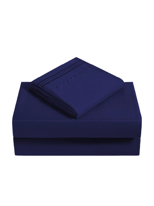 soft-navy-blue-bamboo-pillowcase-set-durable-easy-care-coolbamboostore