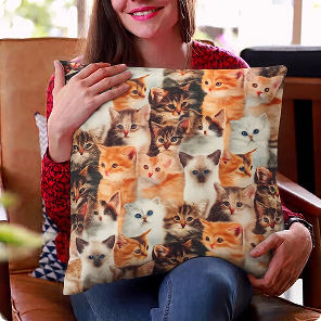 Cat Mosaic Charm