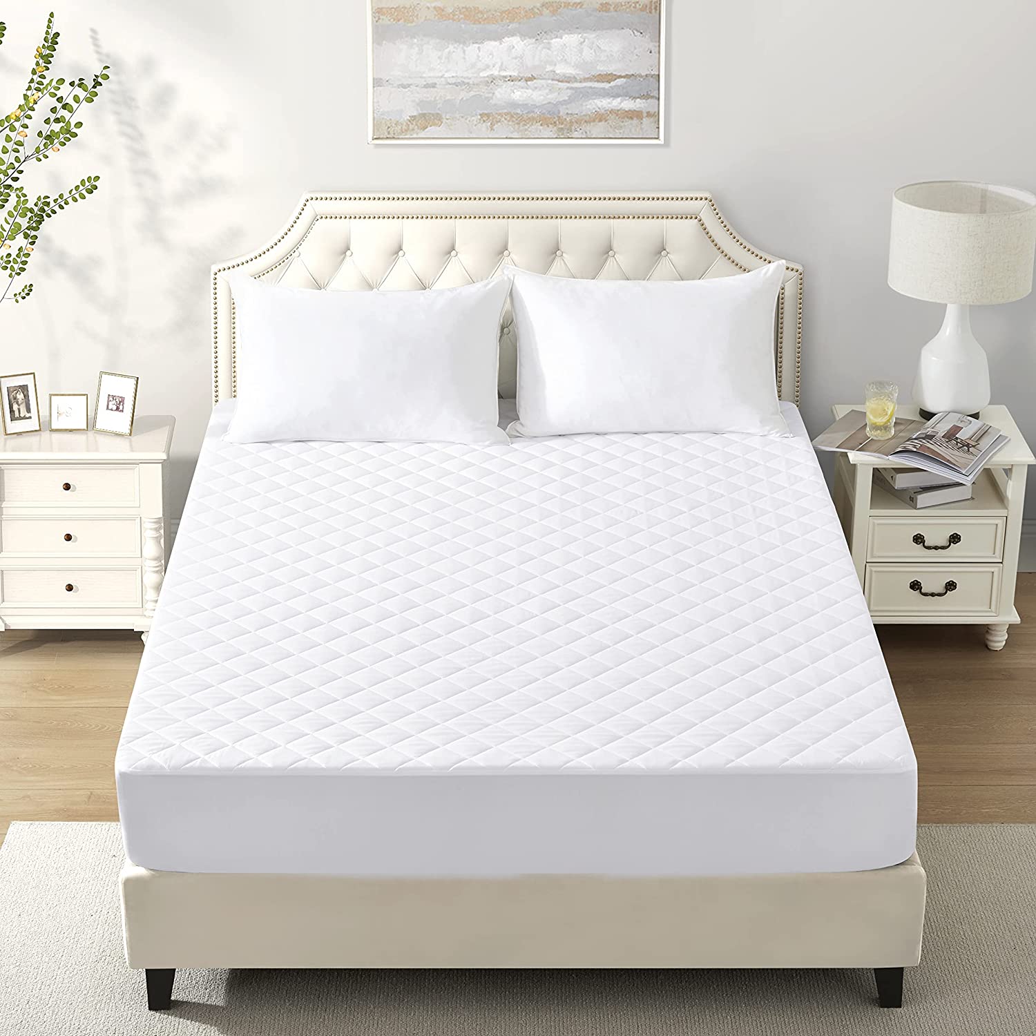 Bamboo Luxury Maximum Cooling FULL hotsell Size Mattress Protector