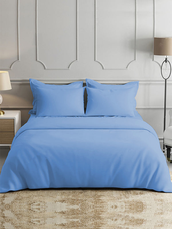 Blue Bamboo Bed Sheets - Cooling Comfort For Modern Bedrooms